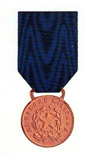 La medaglia d'oro al valor militare